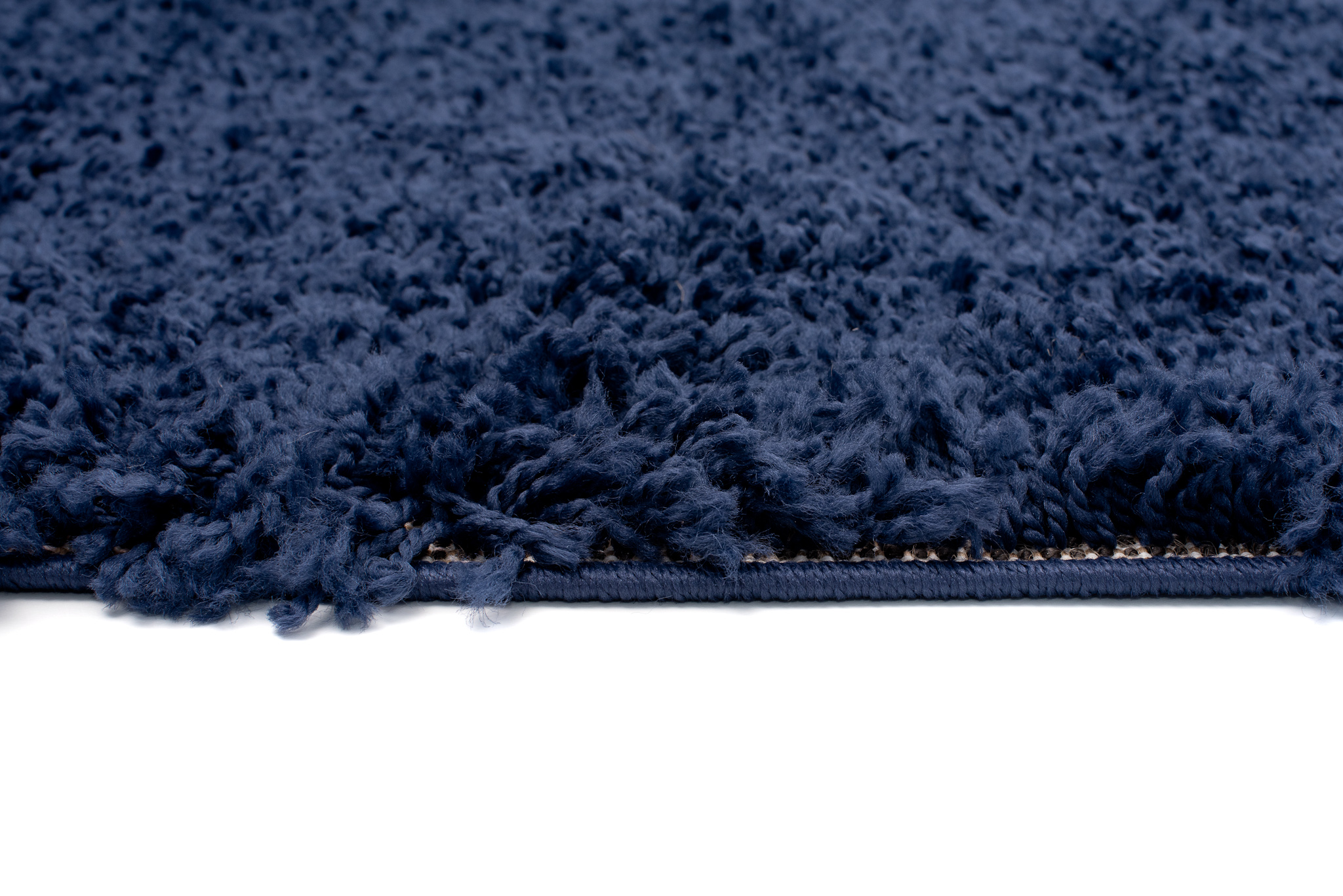 Teppichläufer Essence Shaggy Einfarbig Marineblau