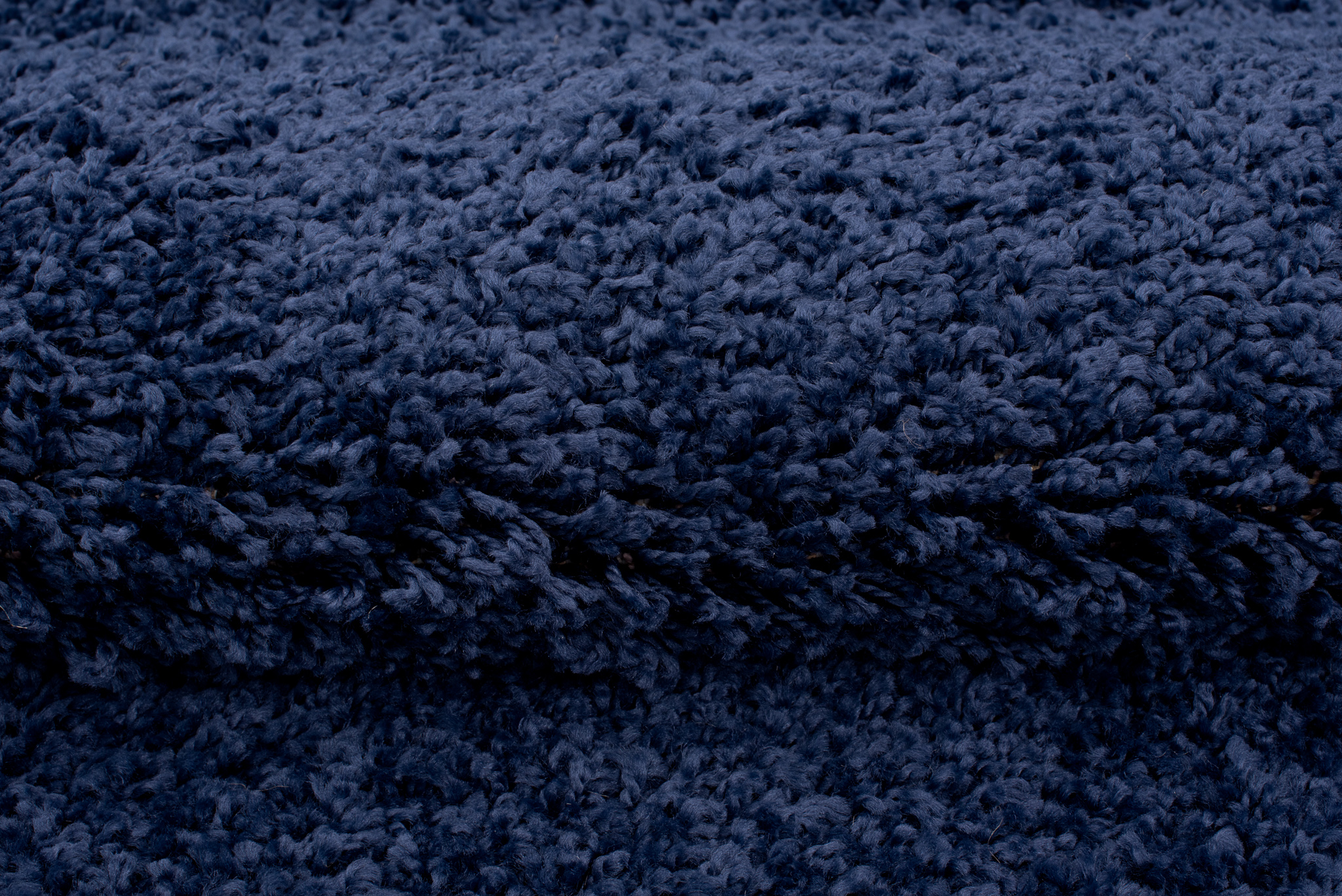 Teppichläufer Essence Shaggy Einfarbig Marineblau