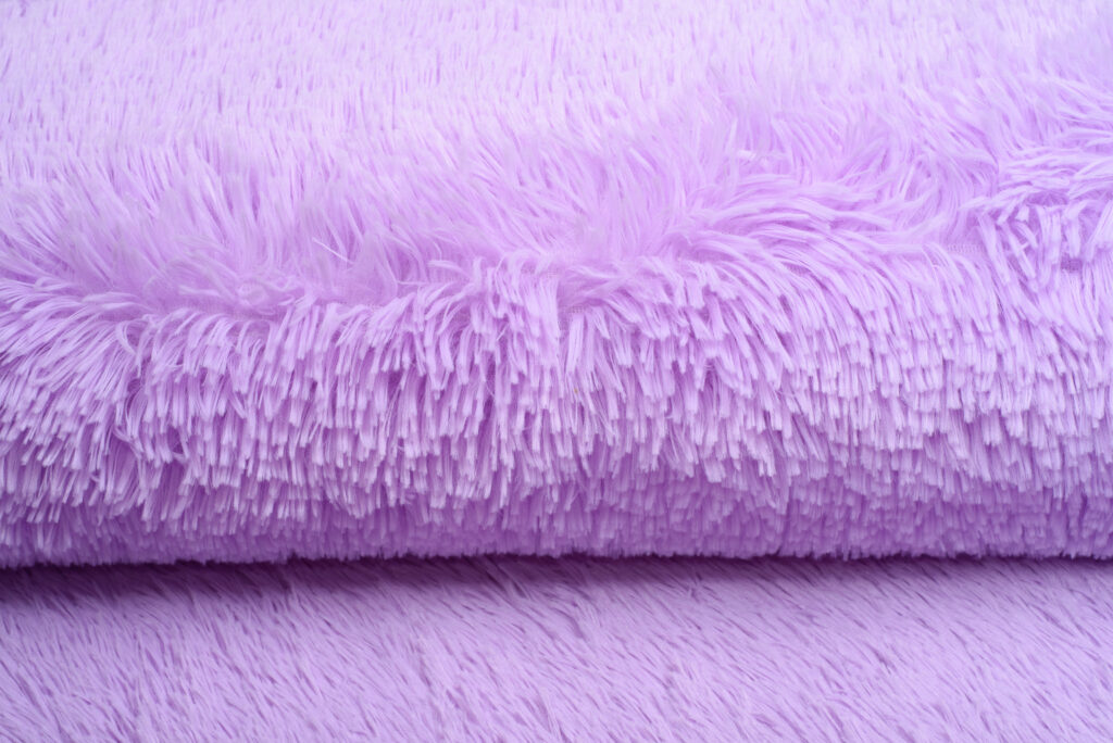 Teppich Silk Lila Rutschfest Shaggy