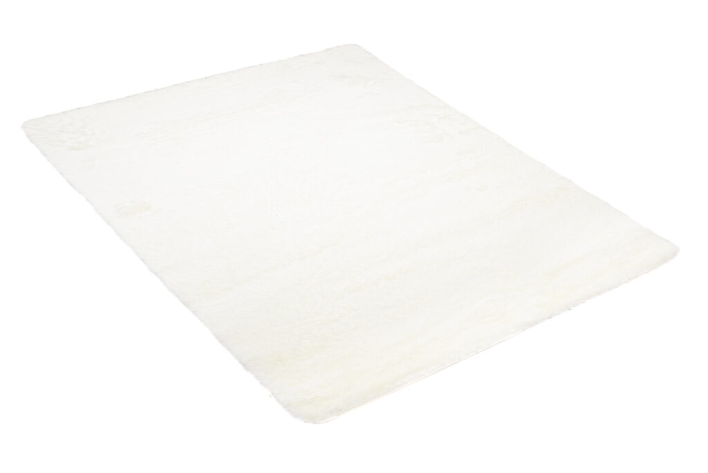 Teppich Silk Sahne Rutschfest Shaggy