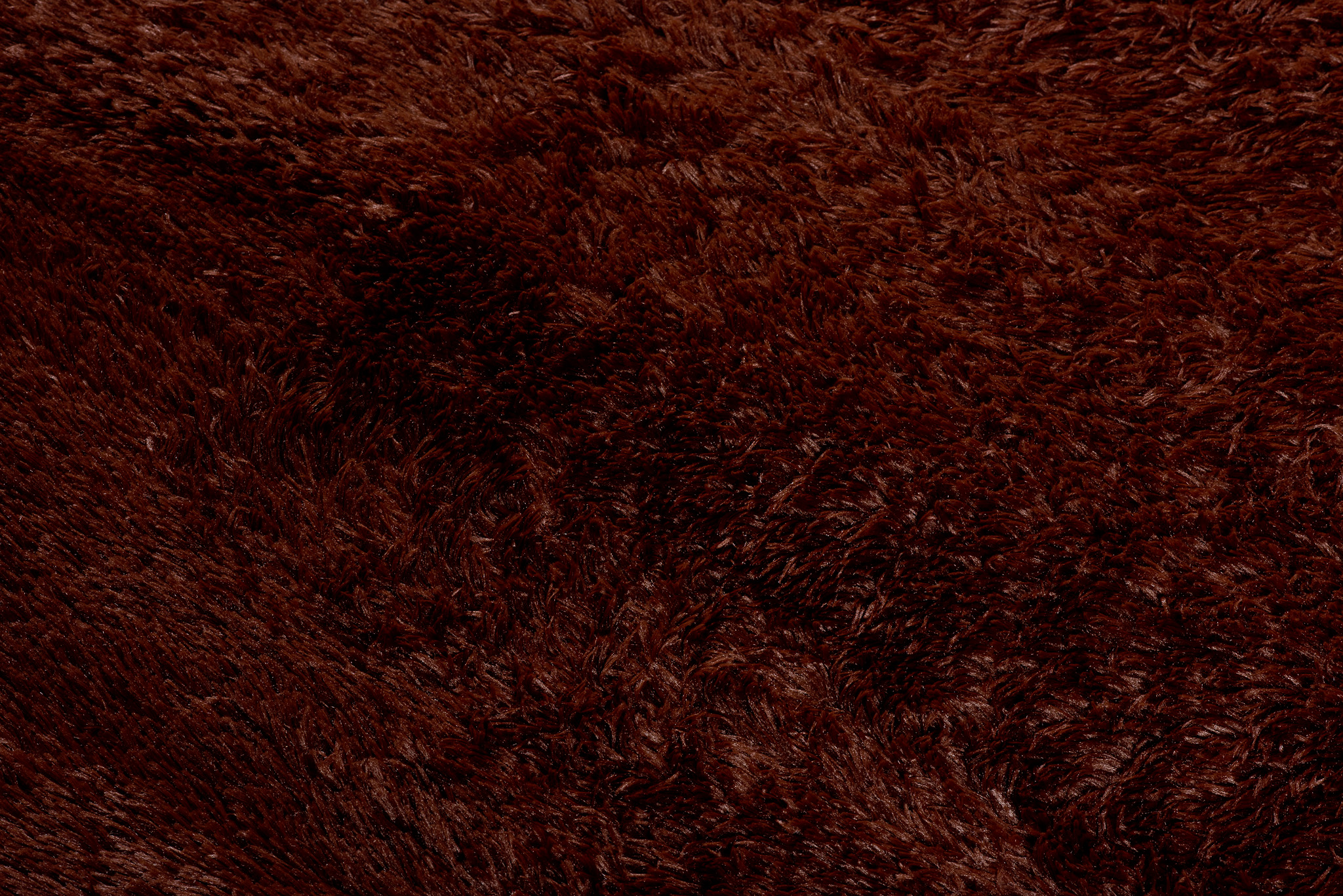 Teppich Silk Braun Rutschfest Shaggy