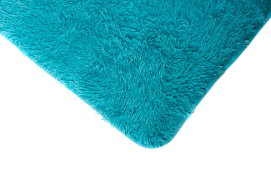 Teppich Silk Türkis Rutschfest Shaggy