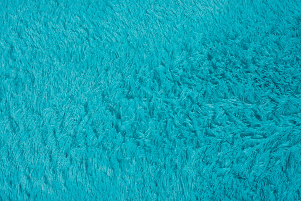 Teppich Silk Türkis Rutschfest Shaggy