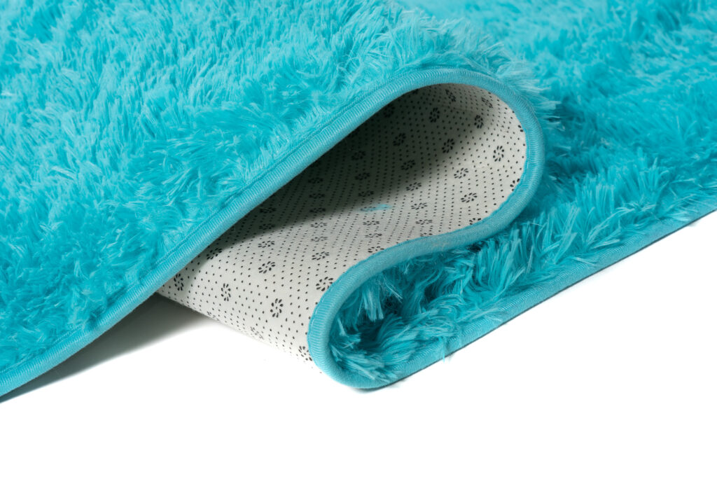 Teppich Silk Türkis Rutschfest Shaggy