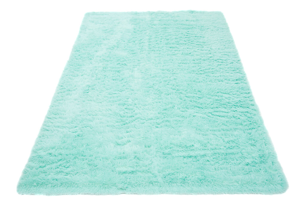 Teppich Silk Mint Rutschfest Shaggy