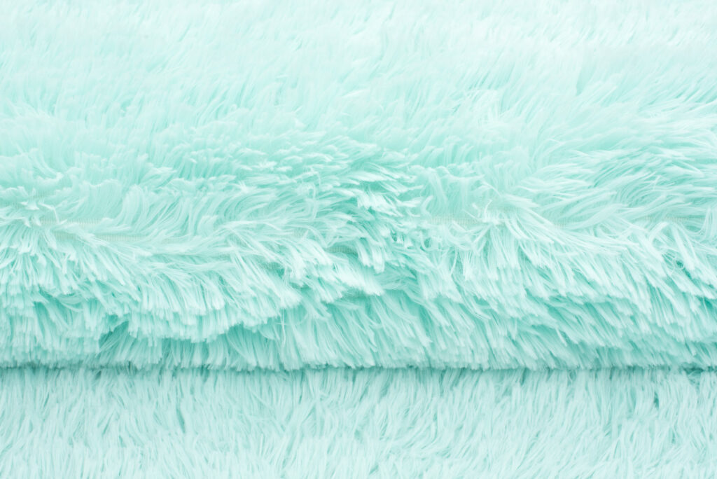 Teppich Silk Mint Rutschfest Shaggy
