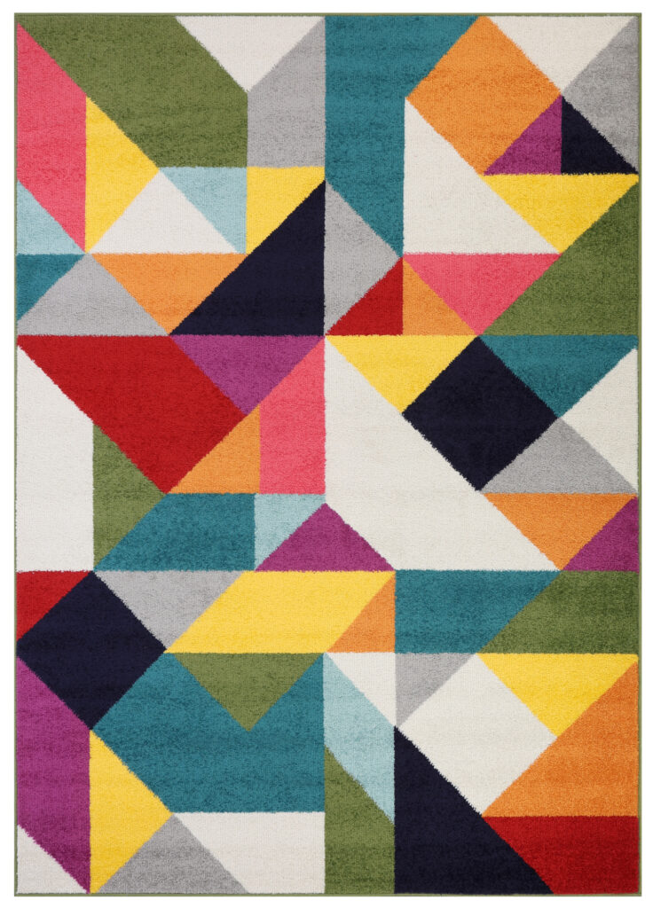 Teppich Salsa Mehrfarbig Geometrisch