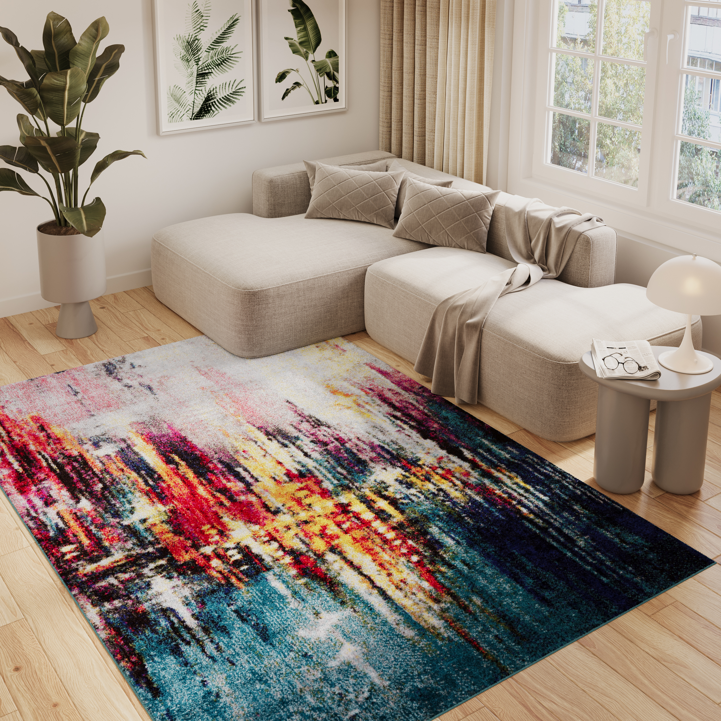 Teppich Salsa Mehrfarbig Modern