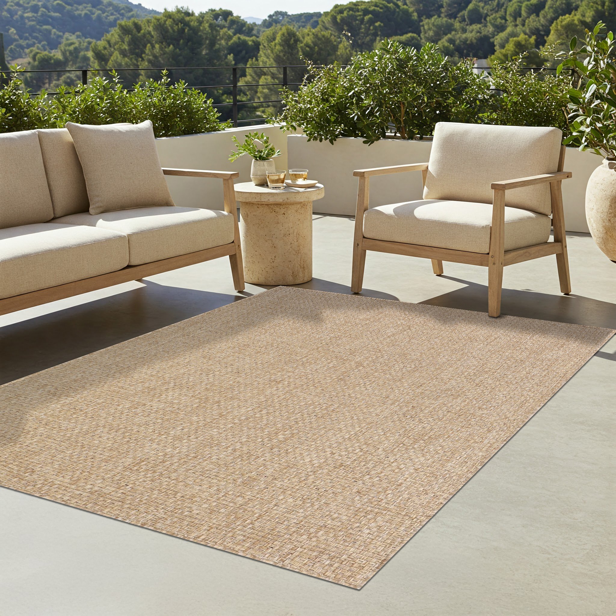 Teppich Outdoor Verano Beige