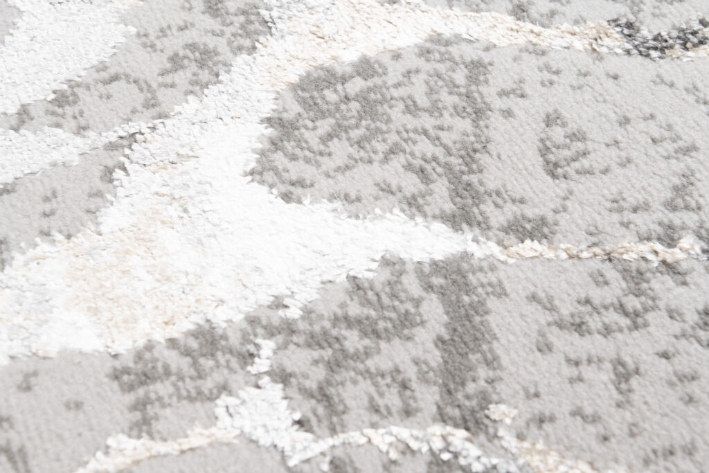 Teppichläufer Crystal Grau Beige Abstrakt Meterware