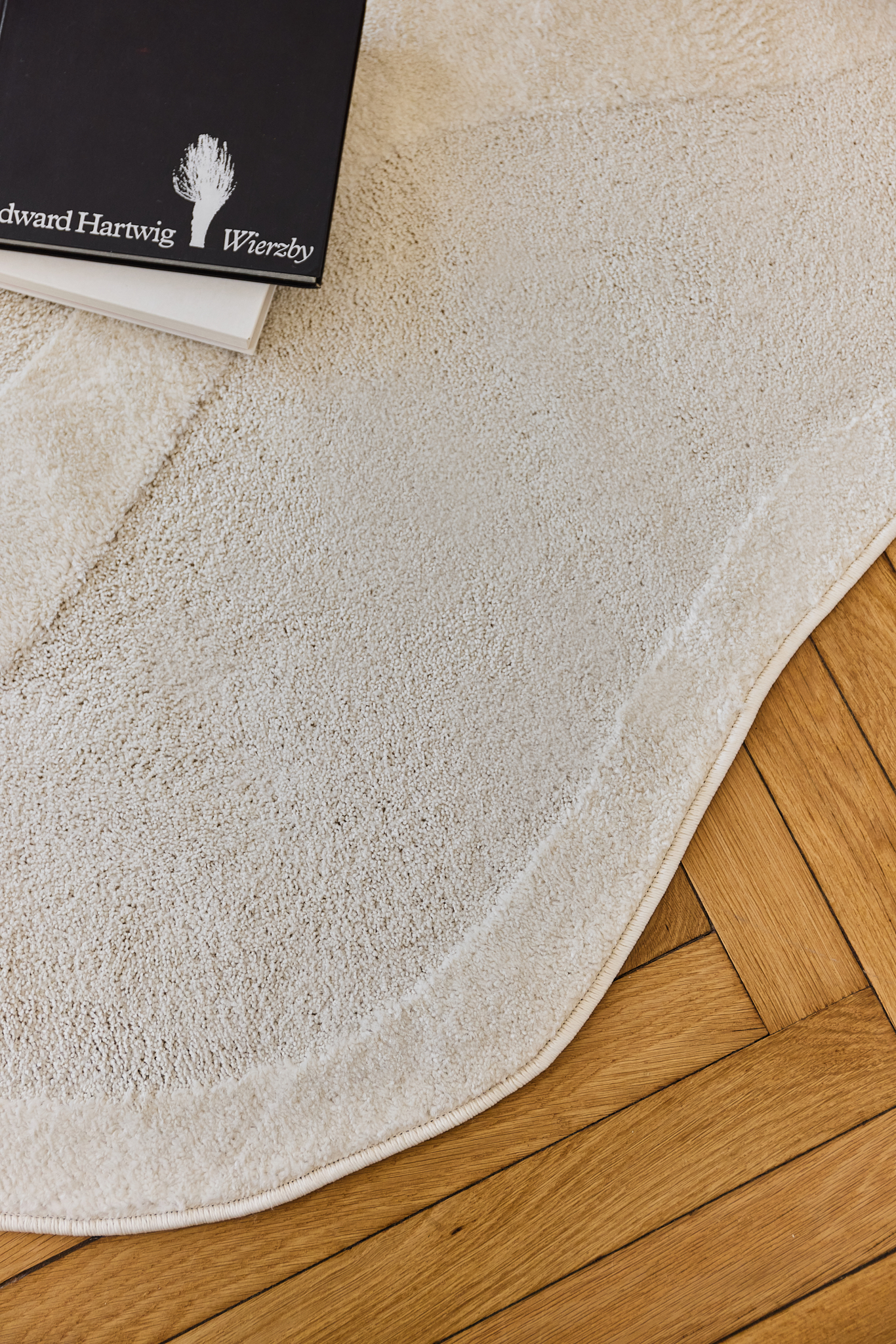 Teppich Terra Creme Unregelmäßige Form