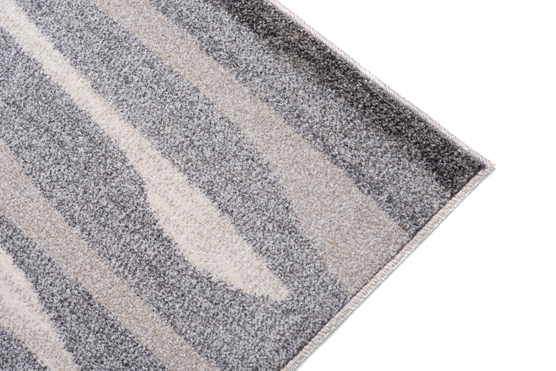 Teppich Sari Grau Beige Wellen