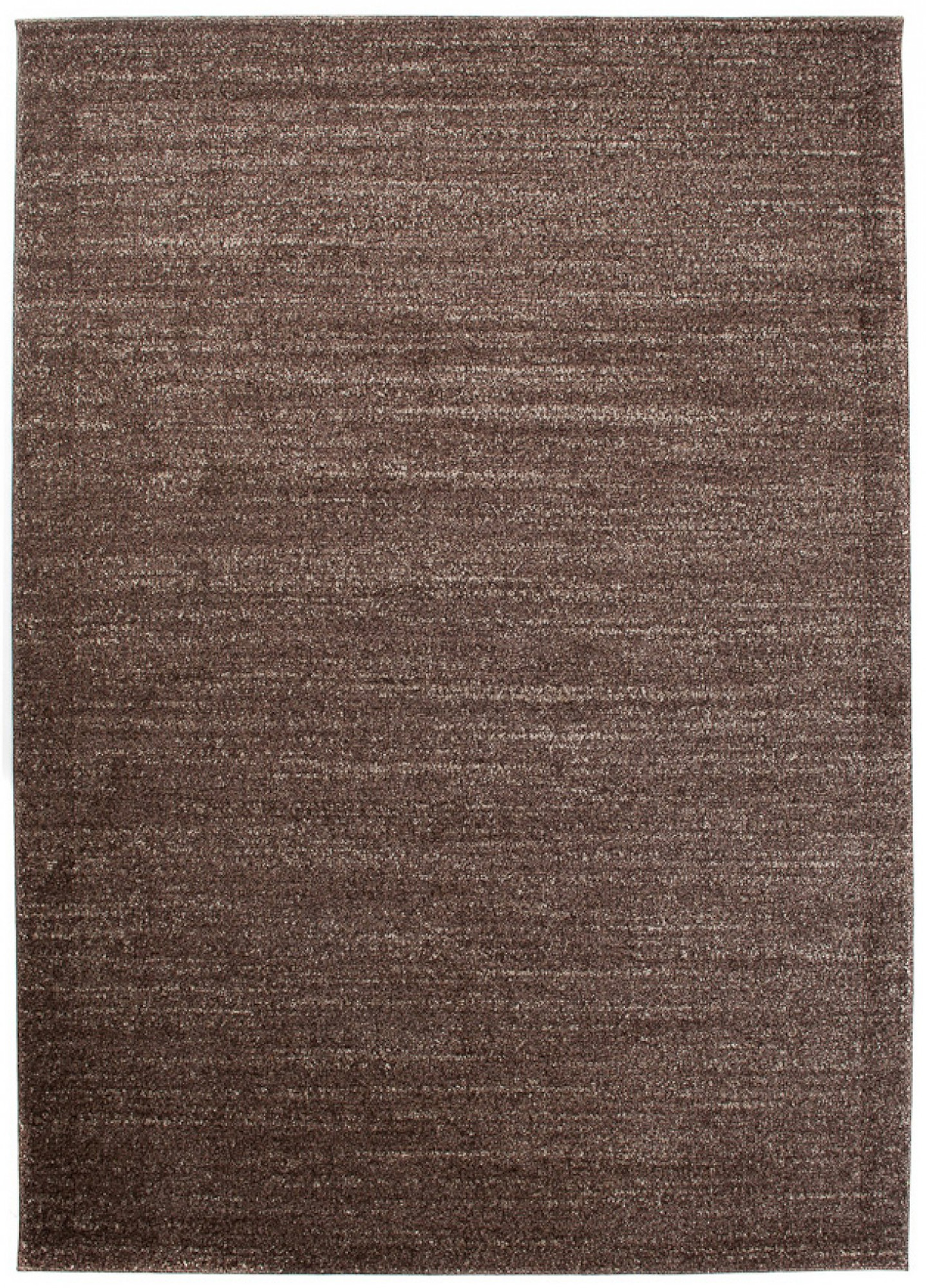 Teppich Sari Dunkel Braun Meliert
