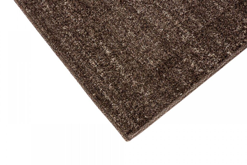 Teppich Sari Dunkel Braun Meliert