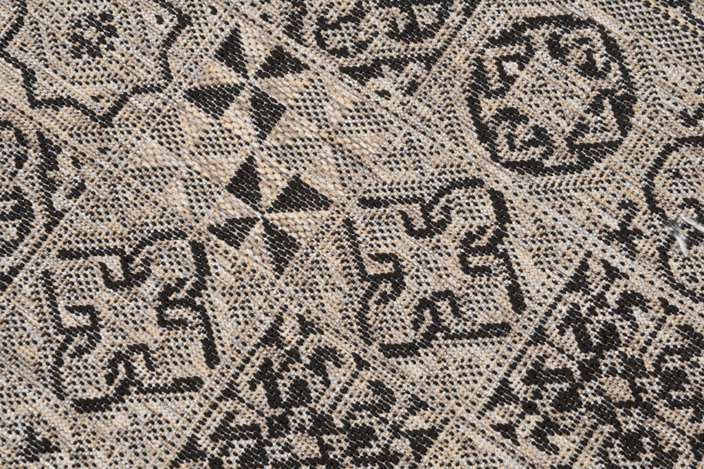 Teppichläufer Melissa Braun Schwarz Mosaik Indoor Outdoor
