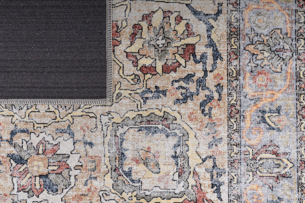 Teppich Dubai Mehrfarbig Ornamente Rutschfest