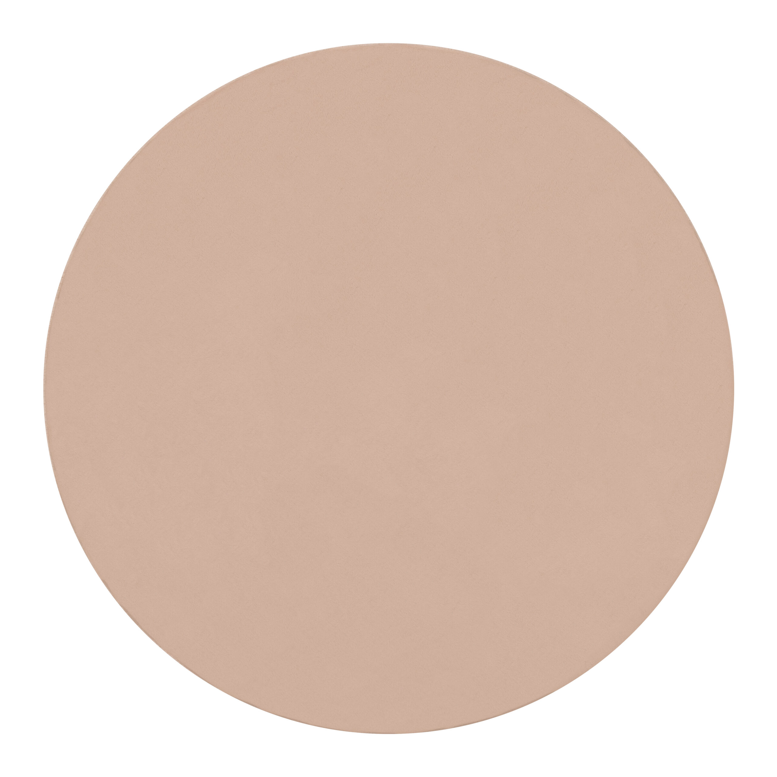 Teppich Lumi Rund Beige Rutschfest