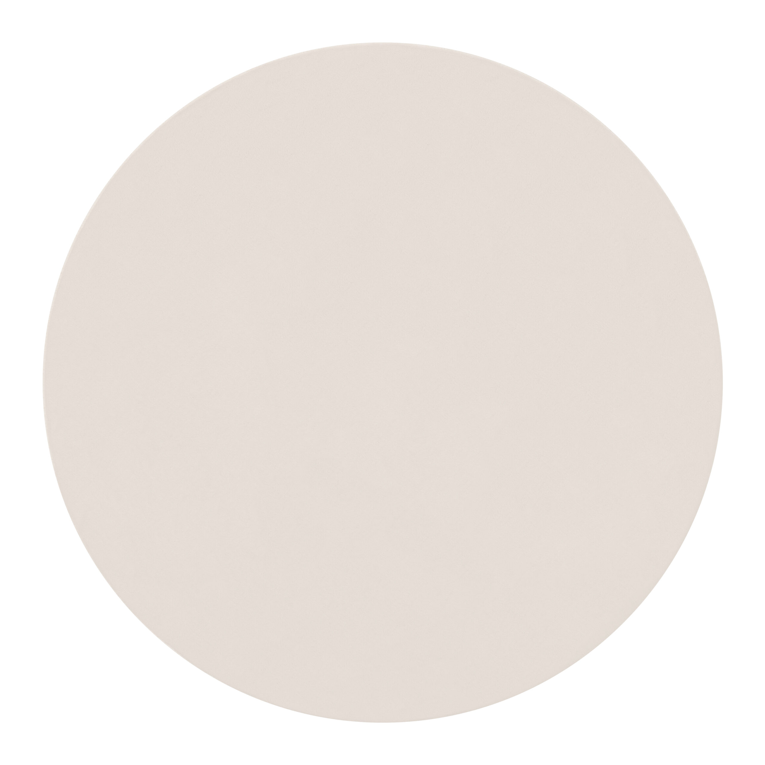 Teppich Lumi Rund Creme Rutschfest