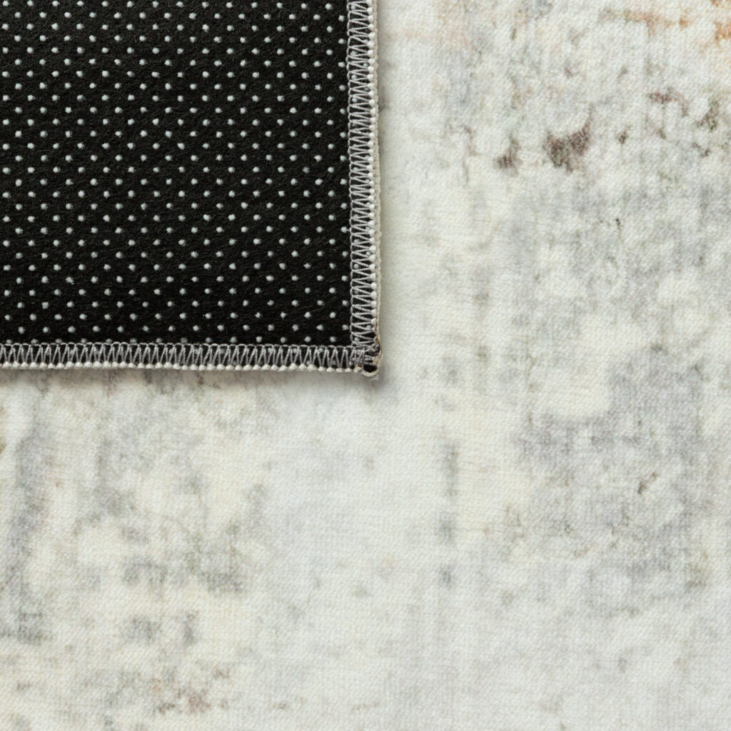 Teppich Bari Abstrakt Ethno Beige Rutschfest