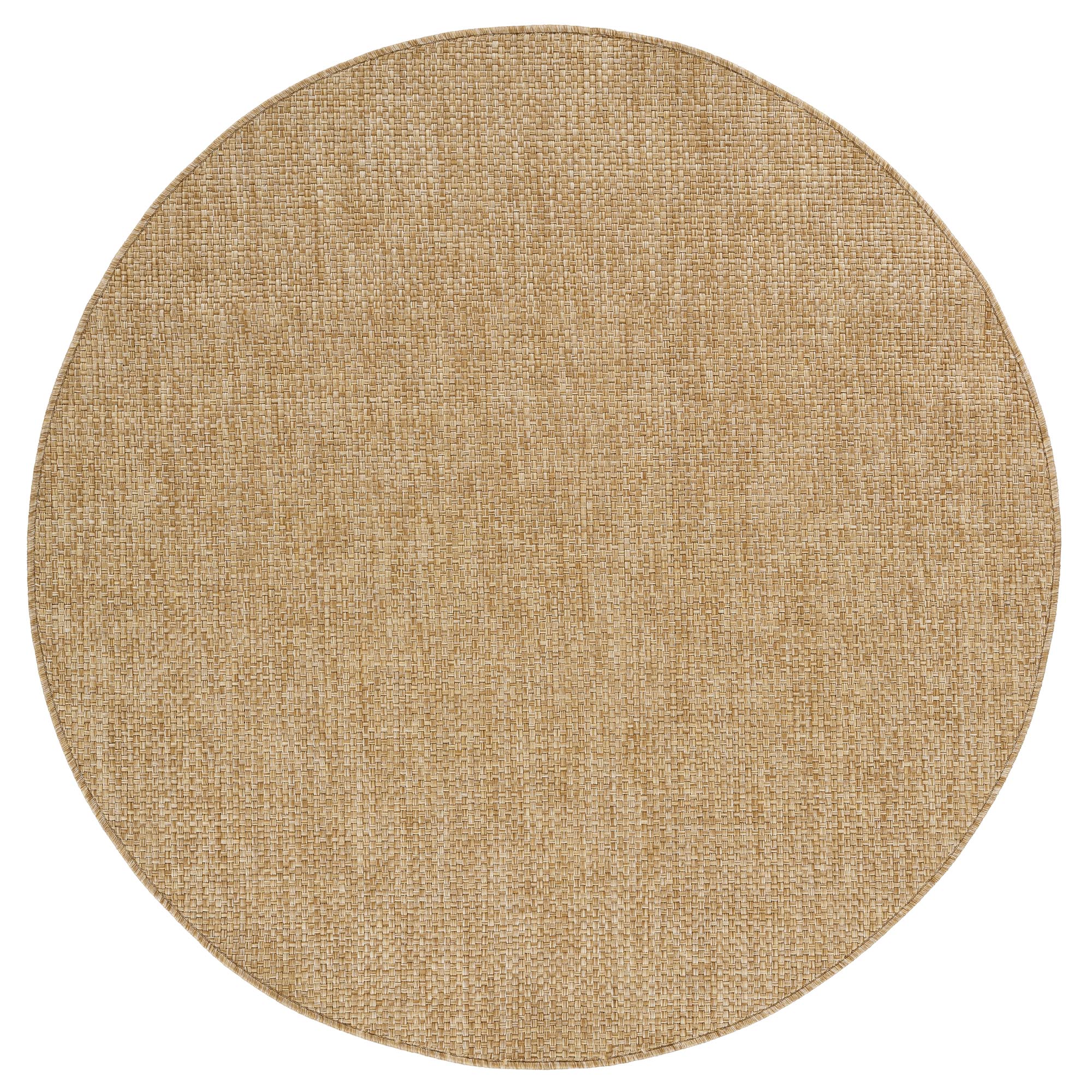Outdoor-Teppich Yucana Rund Beige