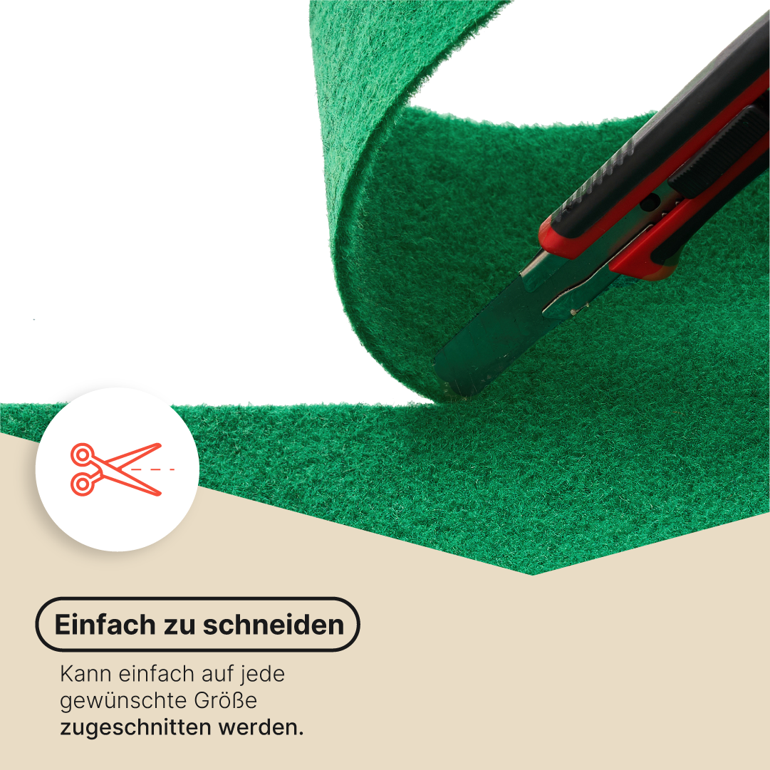 Kunstrasen Vera Grün 4 mm