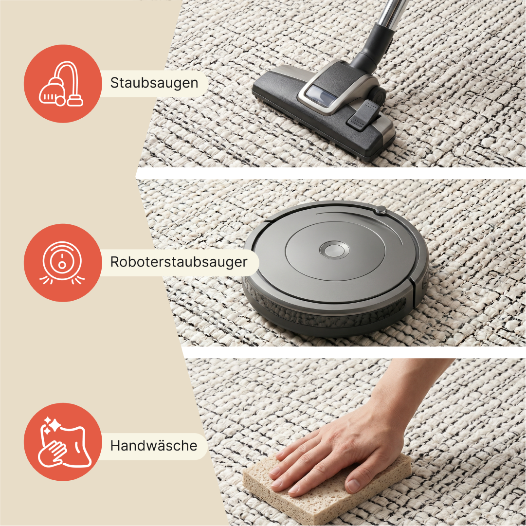 Teppich Wolle Loni Beige