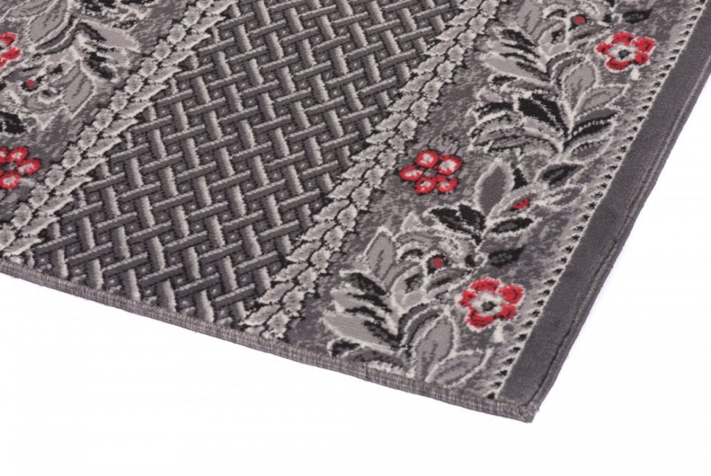 Teppichläufer Dream Grau Abstrakt Floral Meterware