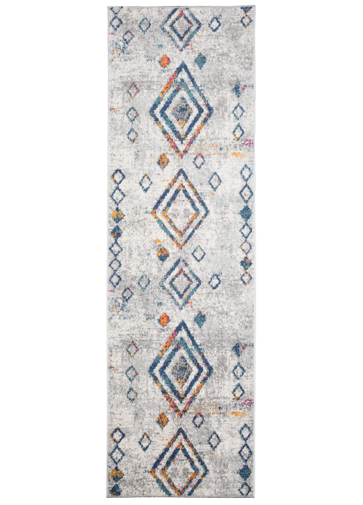 Teppichläufer Lazur Ethno Boho Meterware