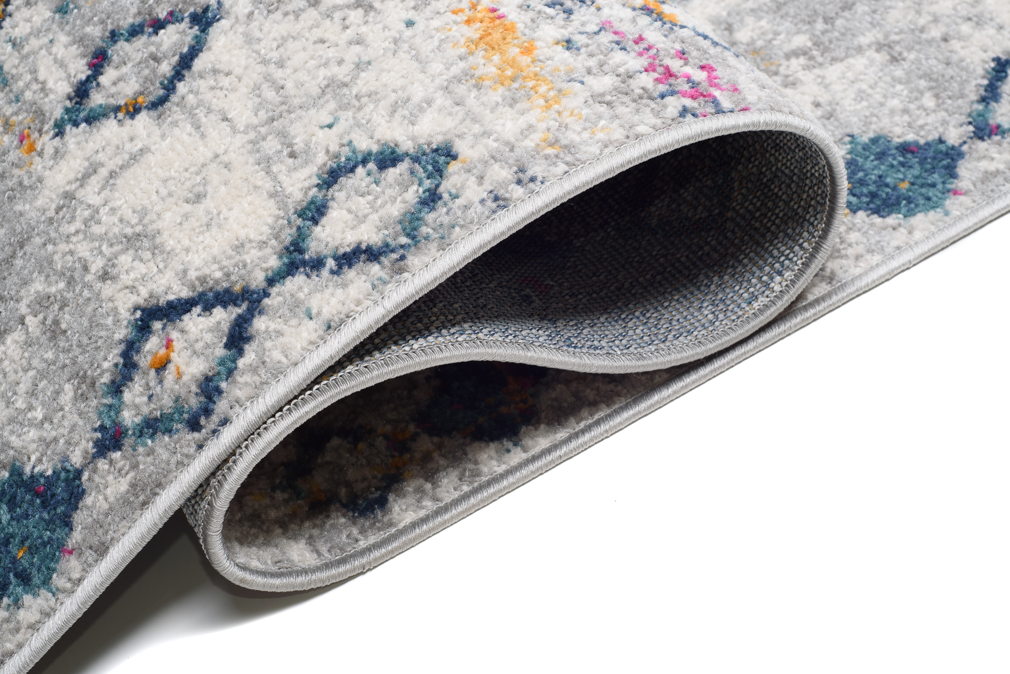 Teppichläufer Lazur Ethno Boho Meterware