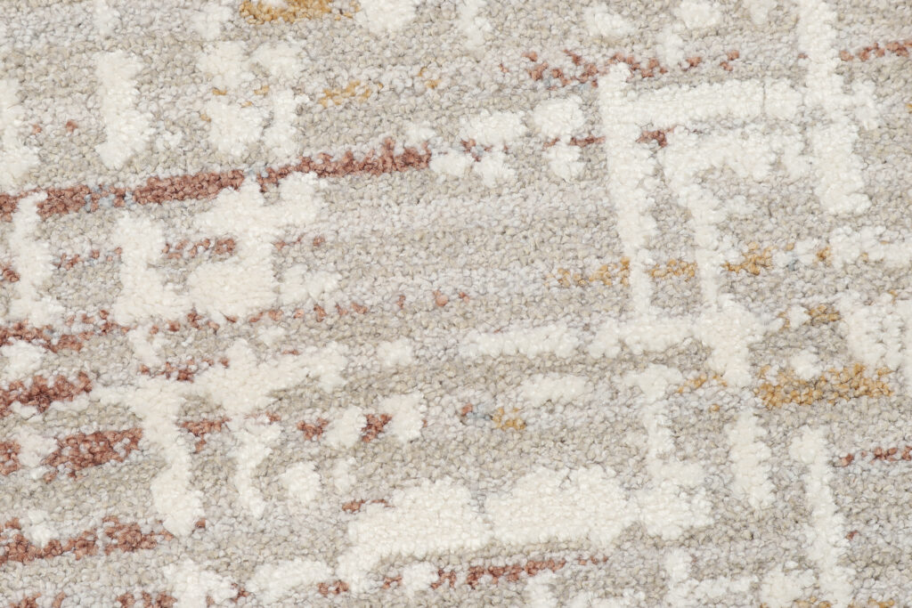 Teppich Trend Creme Beige Abstrakt