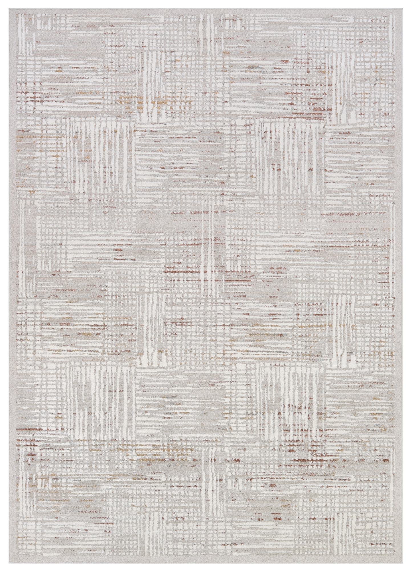 Teppich Trend Braun Beige Geometrisch