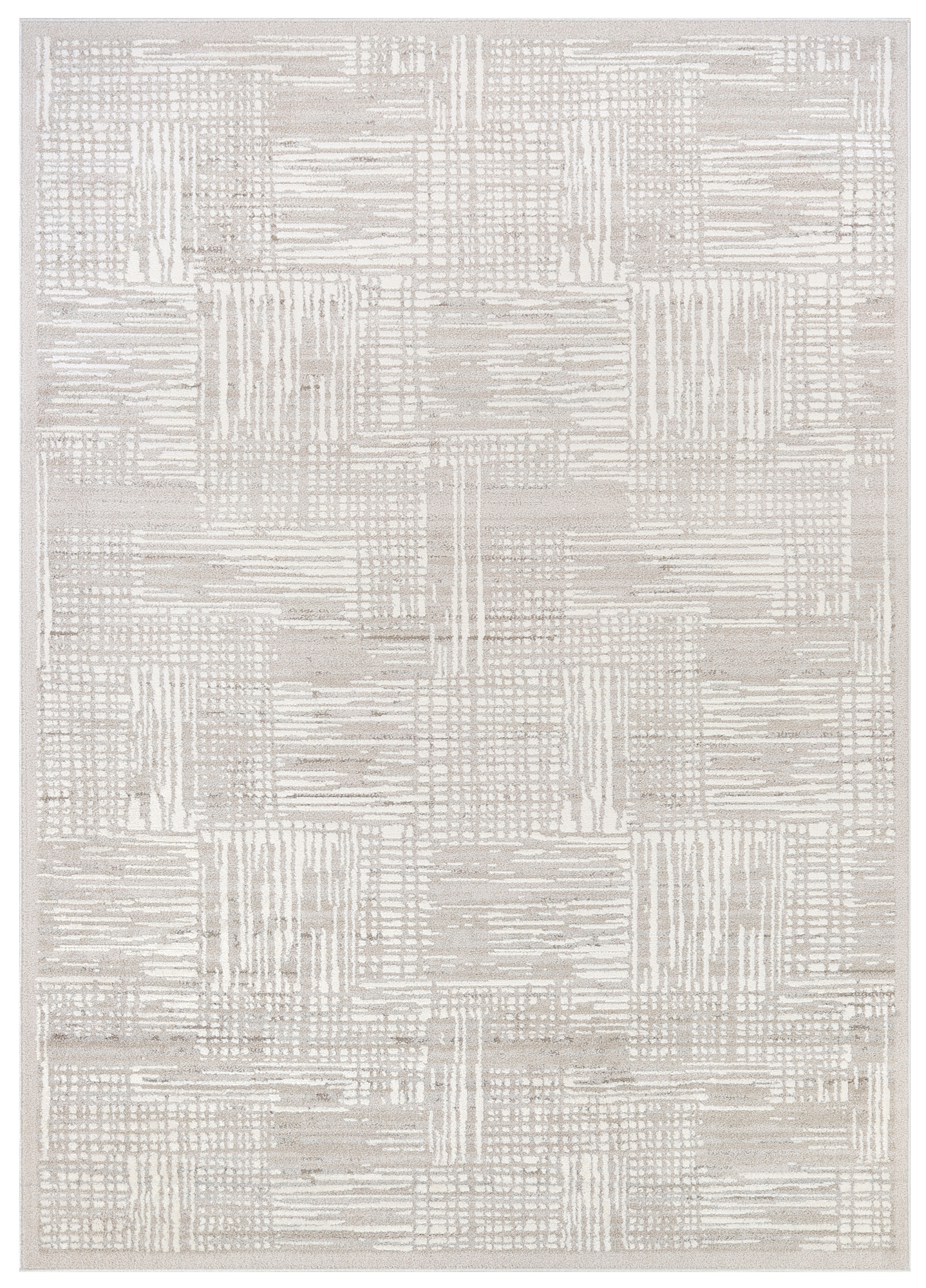 Teppich Trend Beige mit modernen Linien