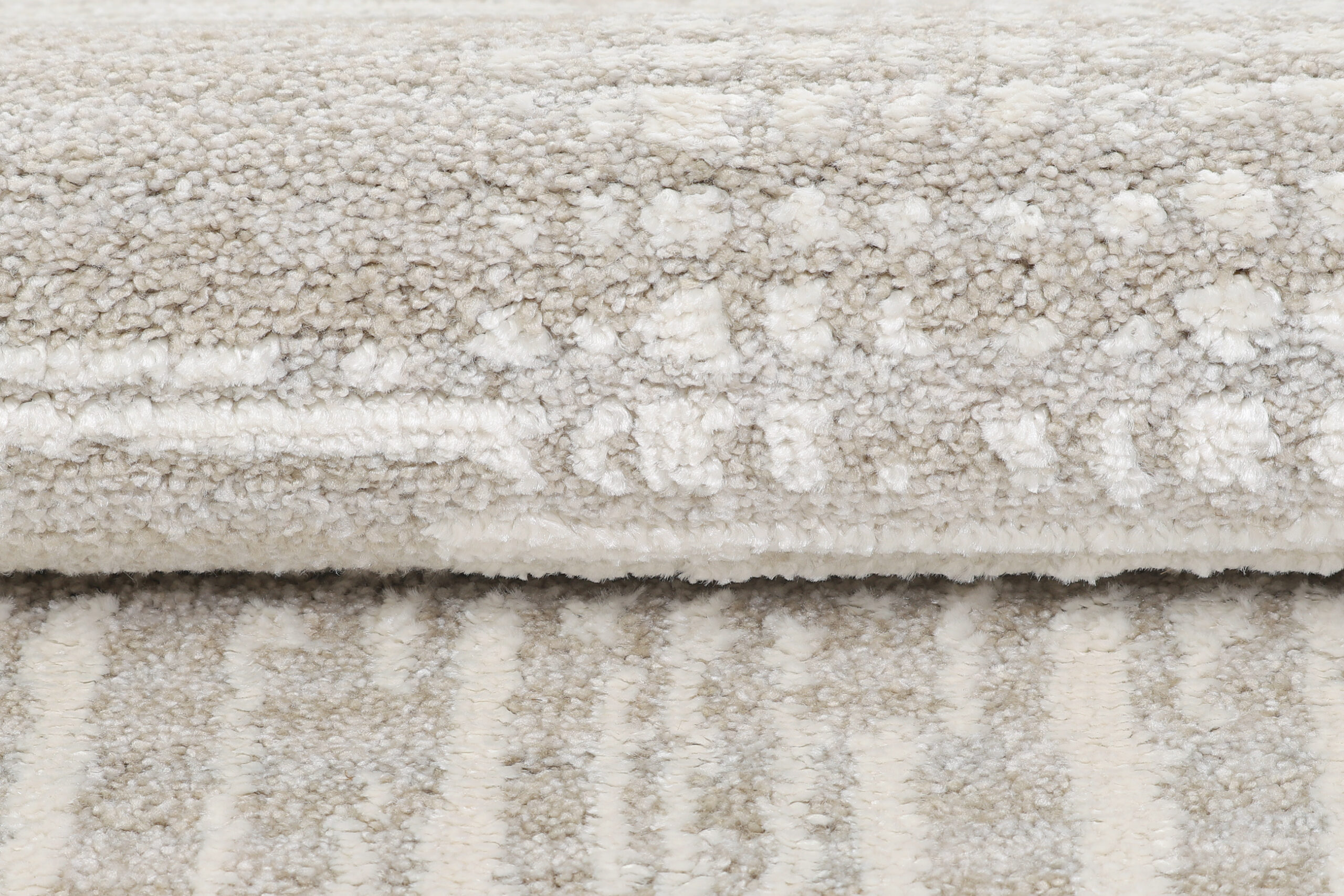Teppich Trend Beige mit modernen Linien