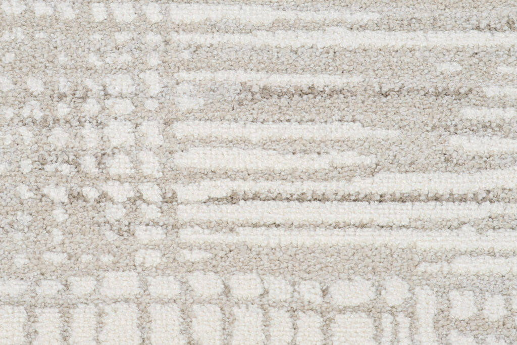 Teppich Trend Beige mit modernen Linien