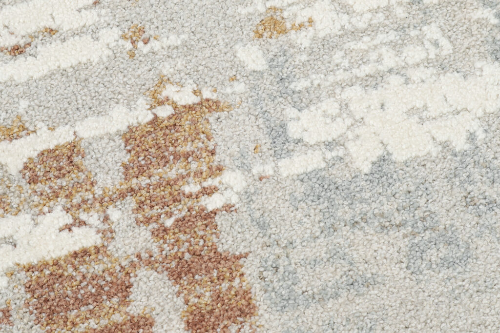 Teppich Trend Grau Creme Abstrakt