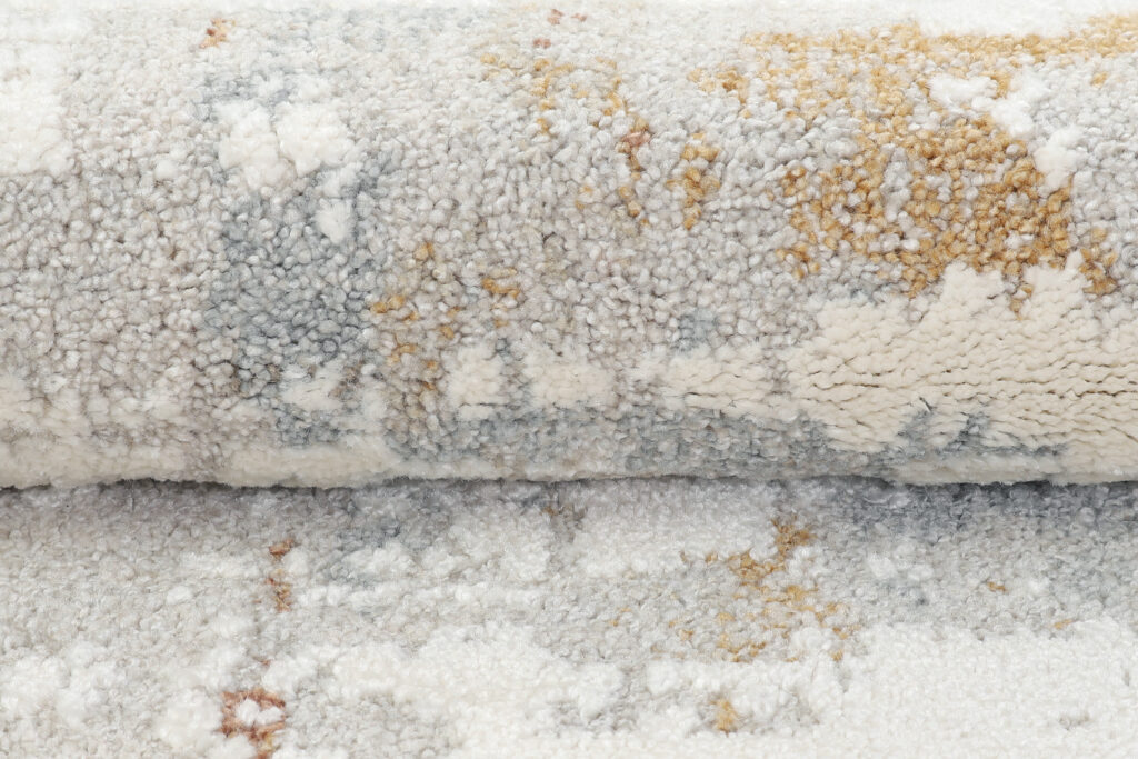 Teppich Trend Grau Creme Abstrakt