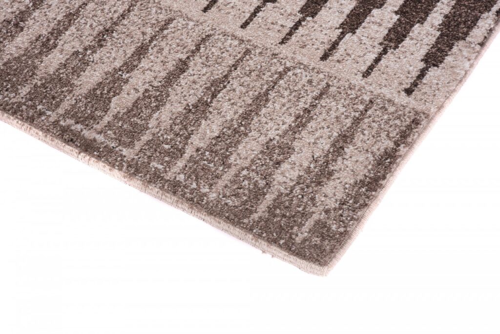 Teppichläufer Sari Beige Geometrisch Meterware